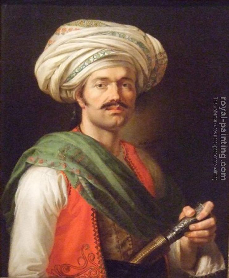 Horace Vernet : Portrait of Roustam Raza, the mamluck of Napoleon